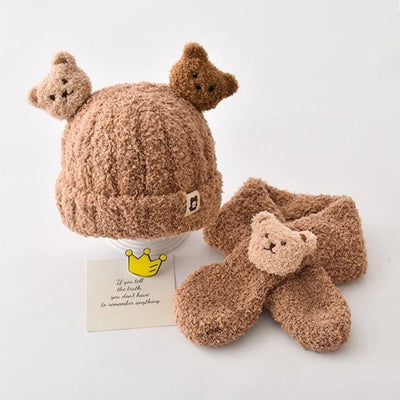 Plush Hat & Scarf