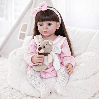 Lucy 22" Lifelike Toddler Doll