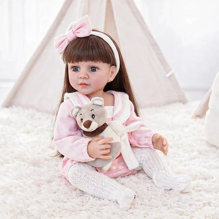 Lucy 22" Lifelike Toddler Doll