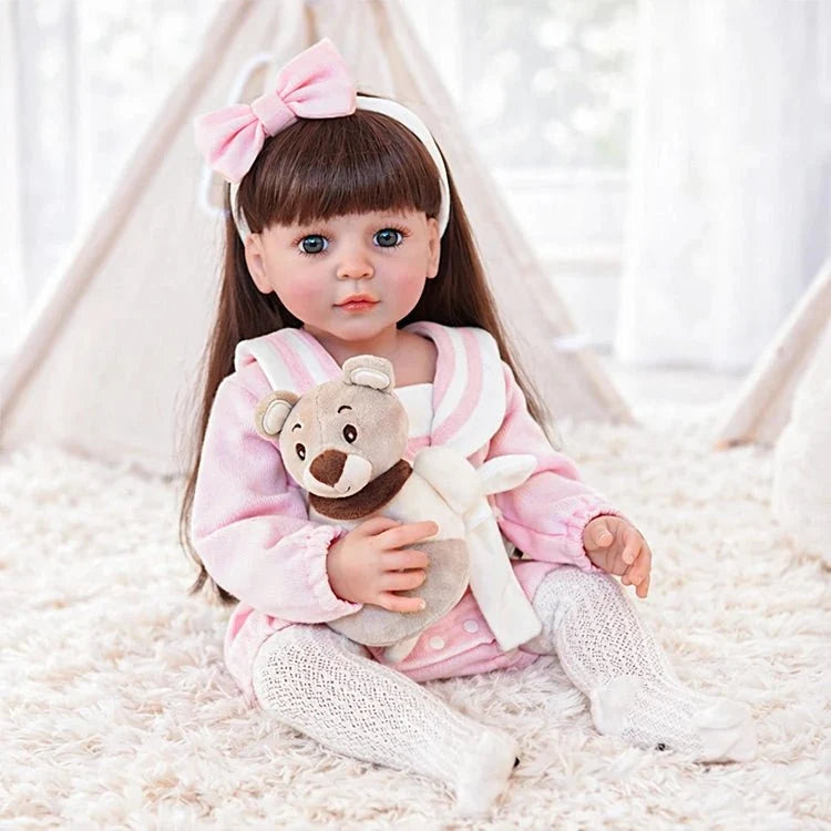 Lucy 22" Lifelike Toddler Doll